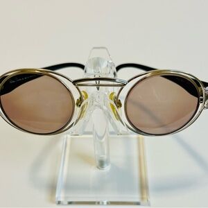 Vintage Paloma Picasso Metzler Round Eyeglasses Frame Model 8601 Germ